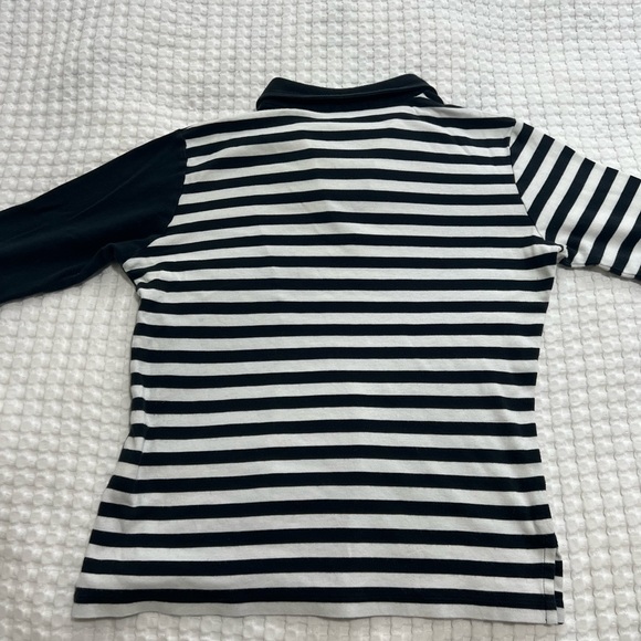 Bordado Woman’s Med Cotton Collared Stripe Shirt - Picture 7 of 9